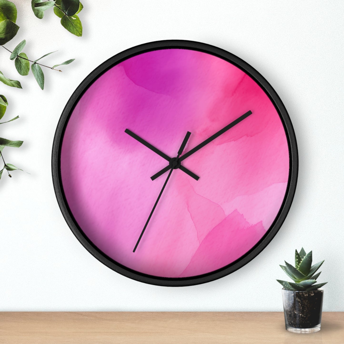 Purple Dreams Wall Clock