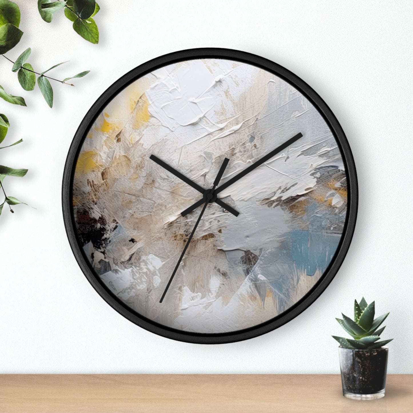 Abstract Cool Painting Wall Clock