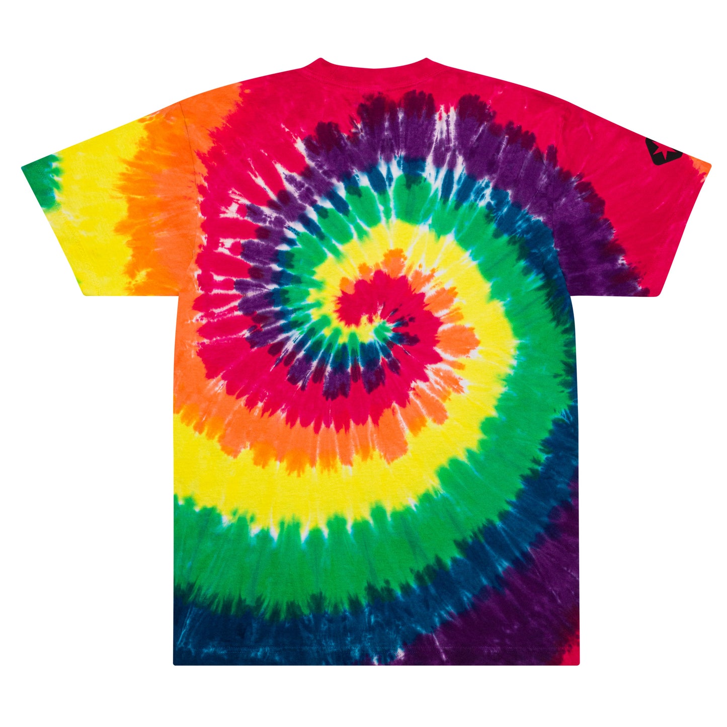 Rainbow Oversized Tie-dye T-shirt