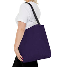 Load image into Gallery viewer, Purple Diamond Tote Bag
