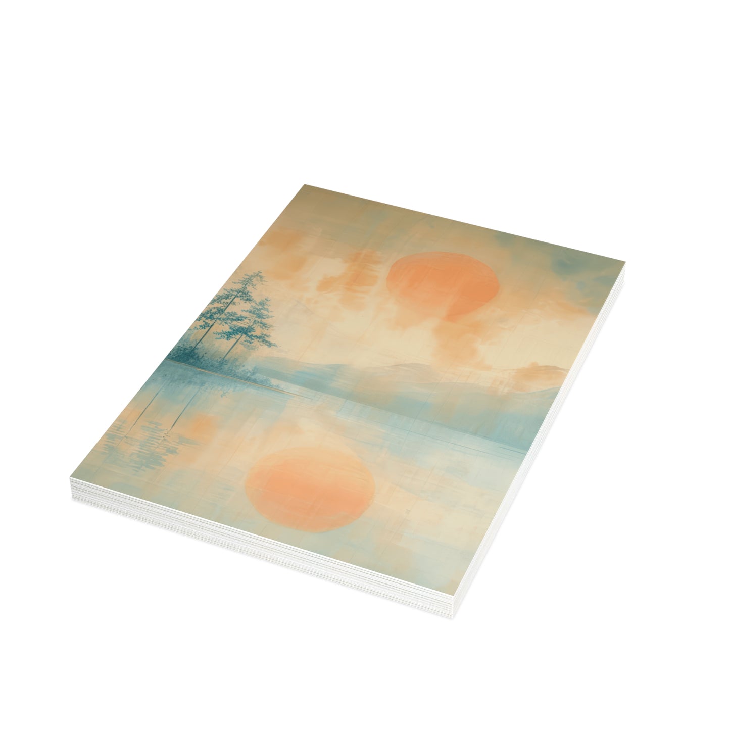 Warm Reflections — Blank Cards (Set of 10)