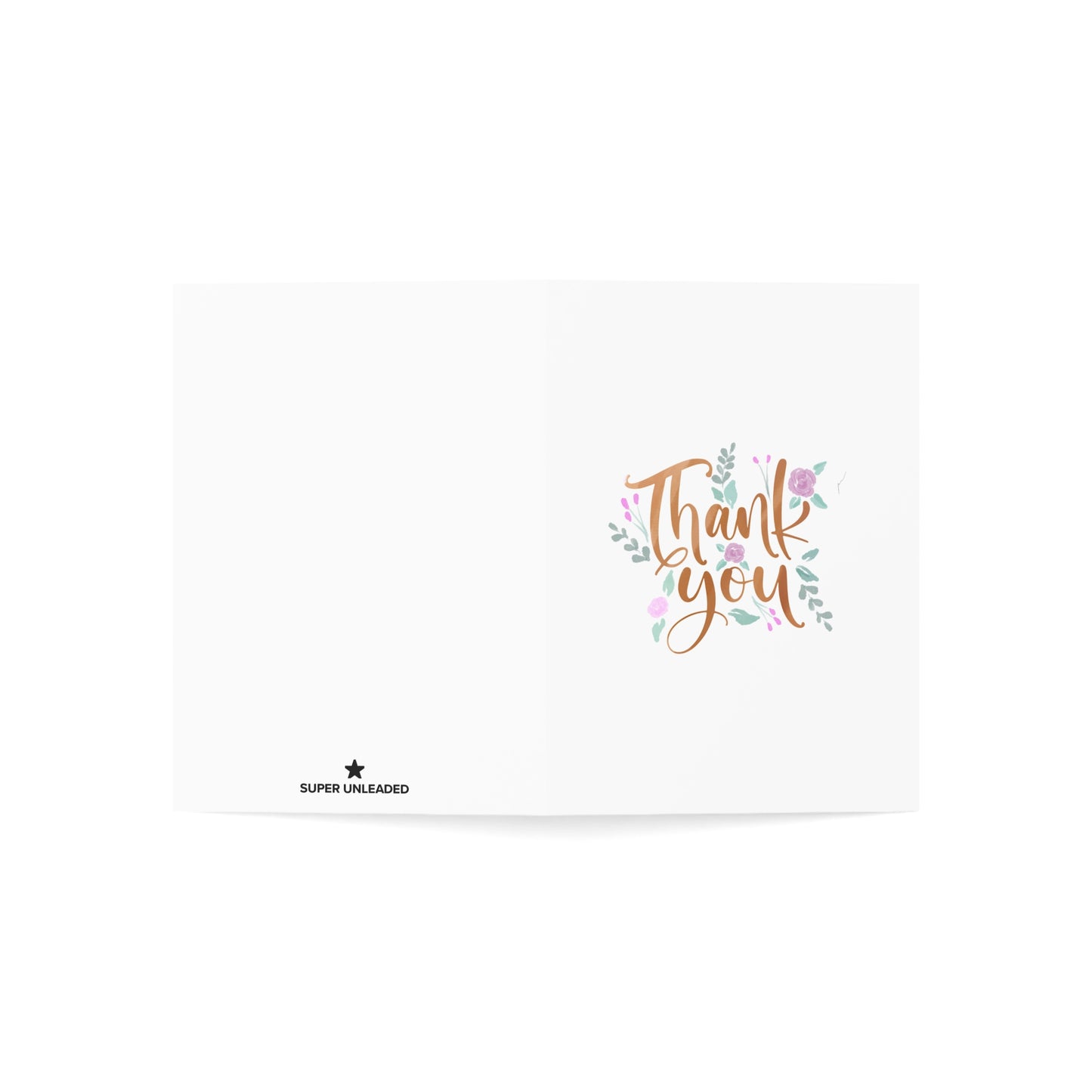 Watercolor Thank You Card — Blank Cards (Set of 10)