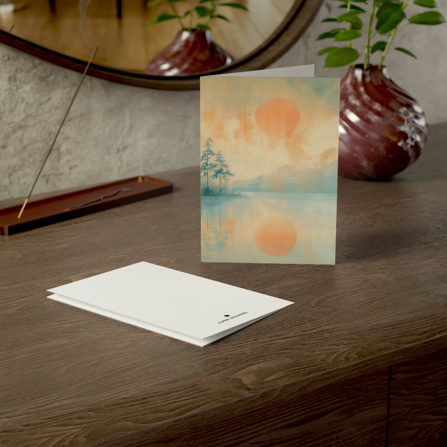 Warm Reflections — Blank Cards (Set of 10)