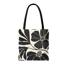 Load image into Gallery viewer, Flower Silhouette Tote Bag
