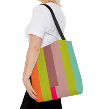 Load image into Gallery viewer, Bright Blocks Tote Bag
