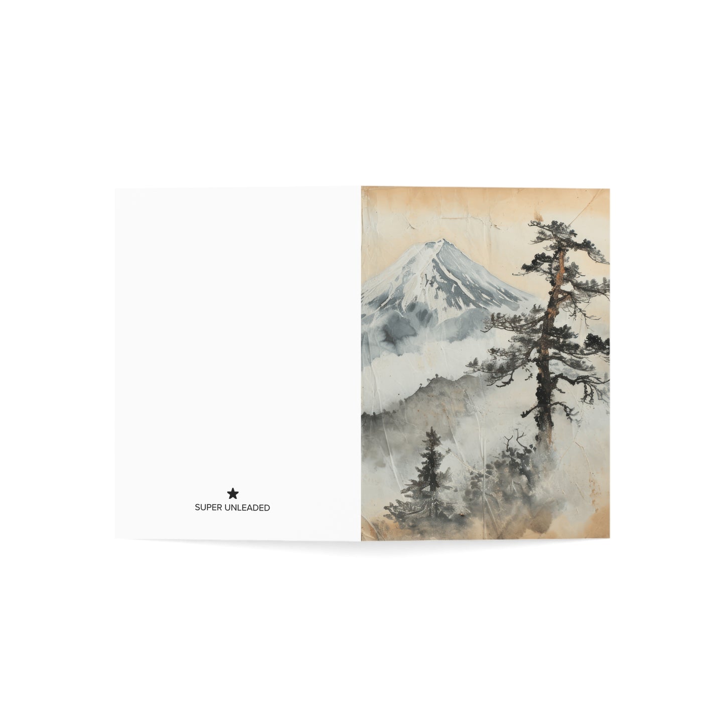 Mountain Mist Painting — Blank Cards (Set of 10)