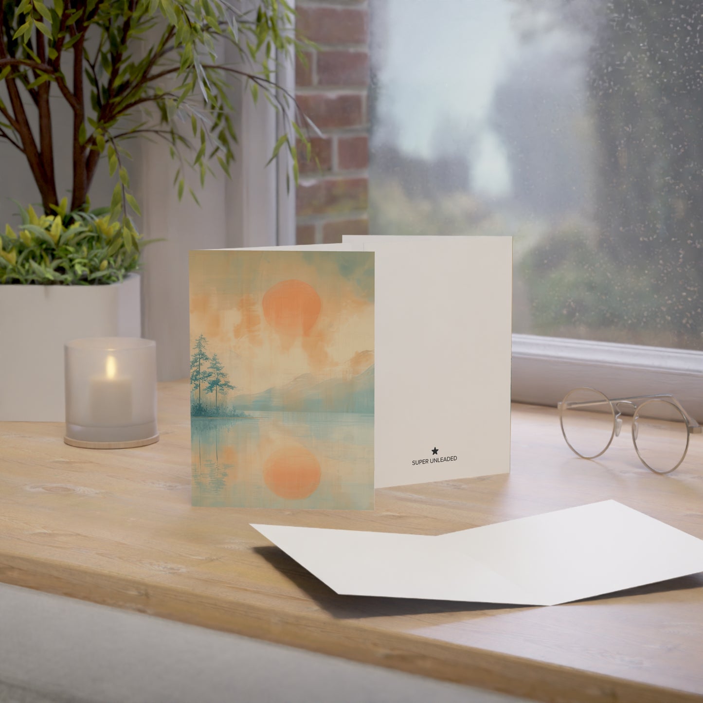 Warm Reflections — Blank Cards (Set of 10)