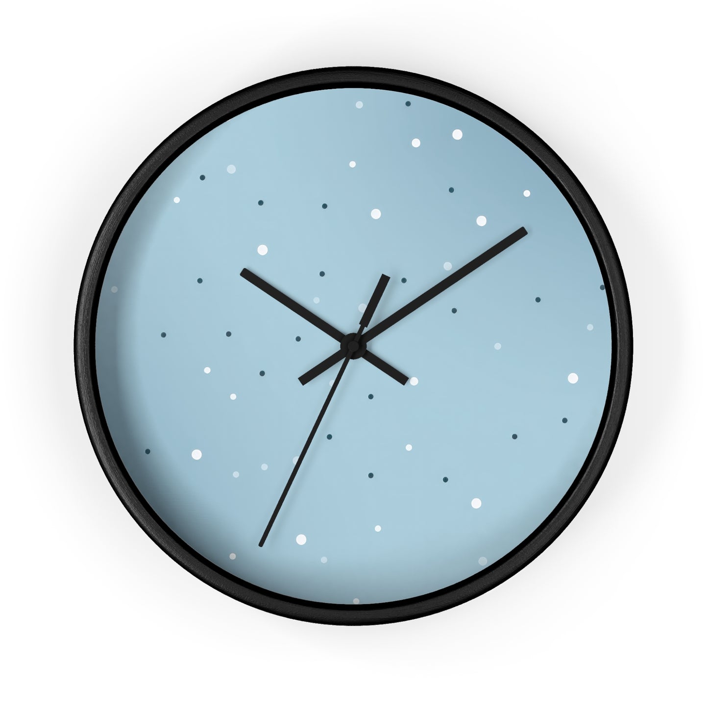 Random Polka Dot Wall Clock