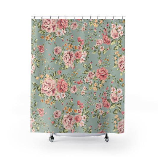 Vintage Shower Curtain