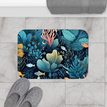 Load image into Gallery viewer, Underwater Fishes Bath Mat
