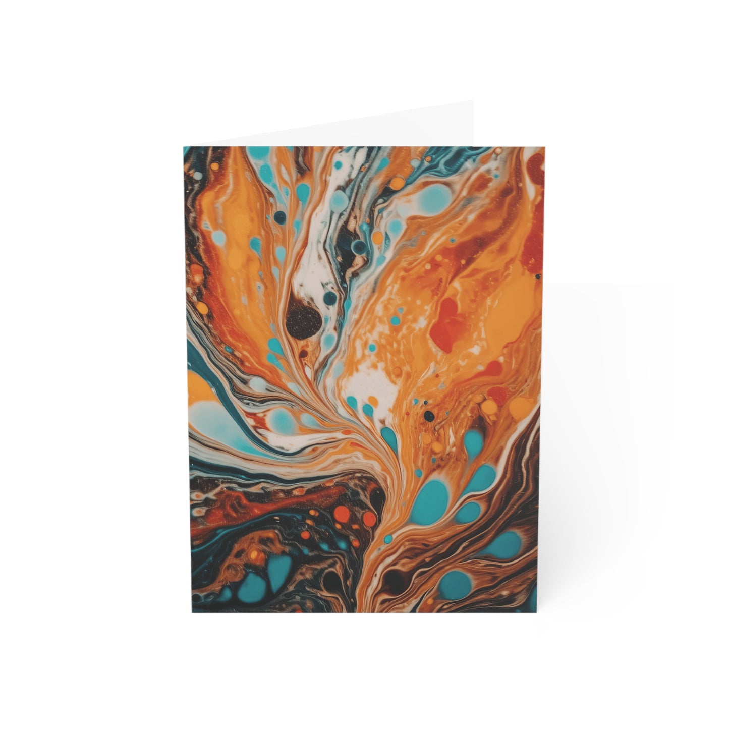 Colorful Flow — Blank Cards (Set of 10)