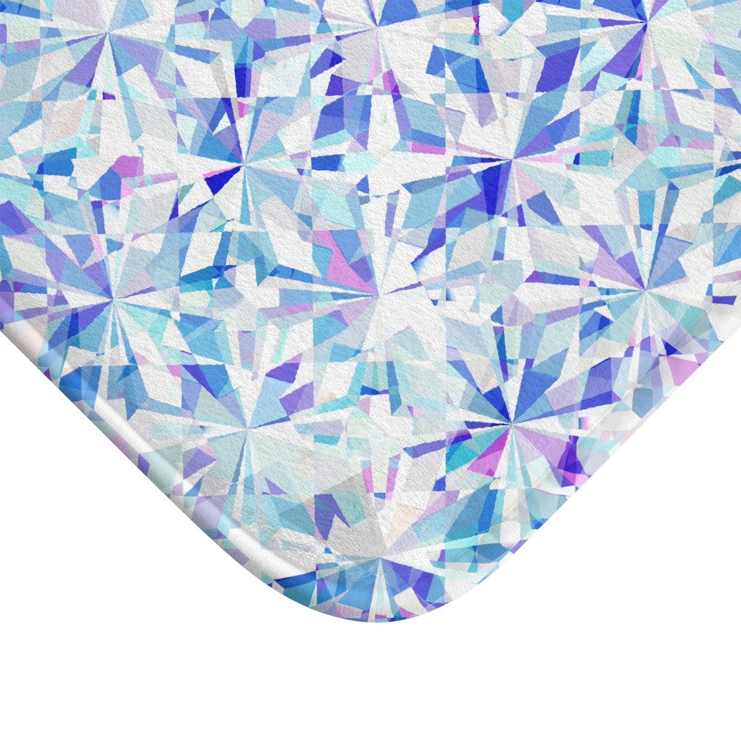 Blue Diamond Bath Mat