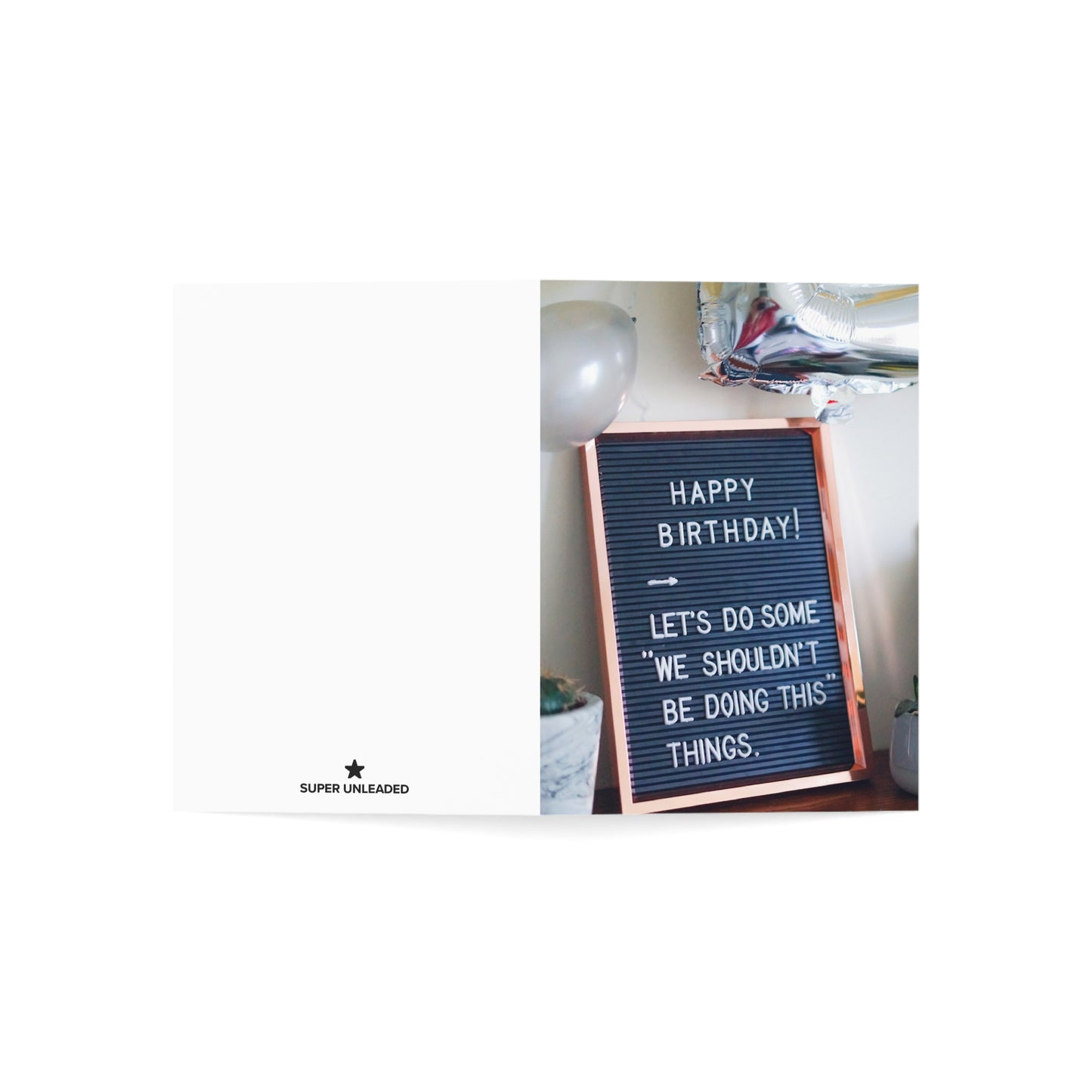 Do Things on Your Birthday — Blank Cards (Set of 10)
