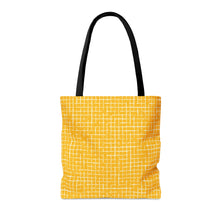 Load image into Gallery viewer, Yellow Maze Tote Bag
