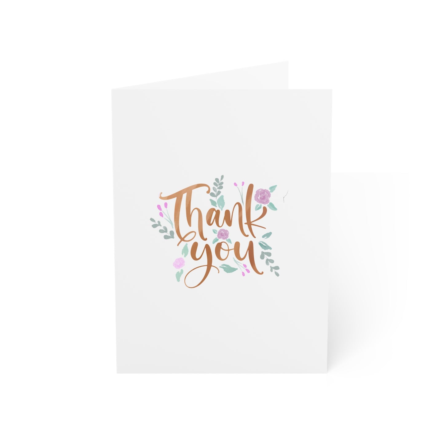 Watercolor Thank You Card — Blank Cards (Set of 10)