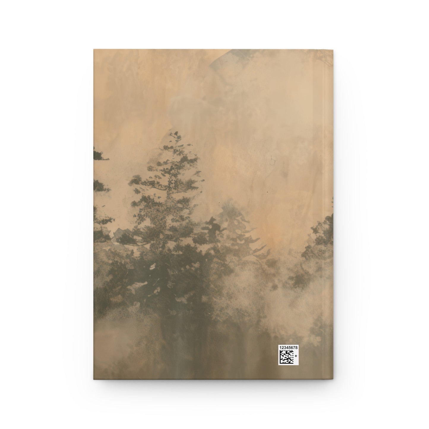 Forest Mist Lined Journal Notebook, Hardcover Journal for Work, School, Travel, 150 Pages, 5.75”x8”