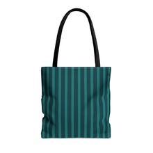 Load image into Gallery viewer, Green Stripe Tote Bag
