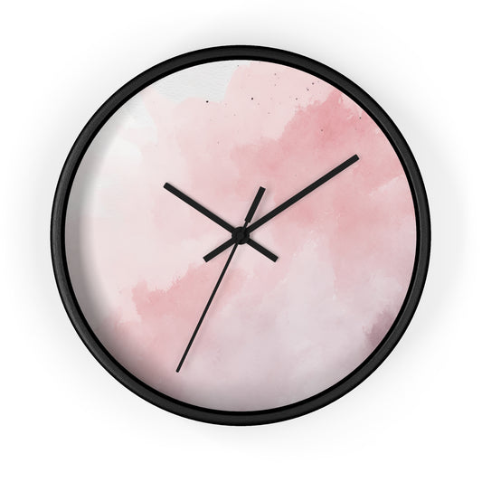 Soft Gradient Clouds Wall Clock