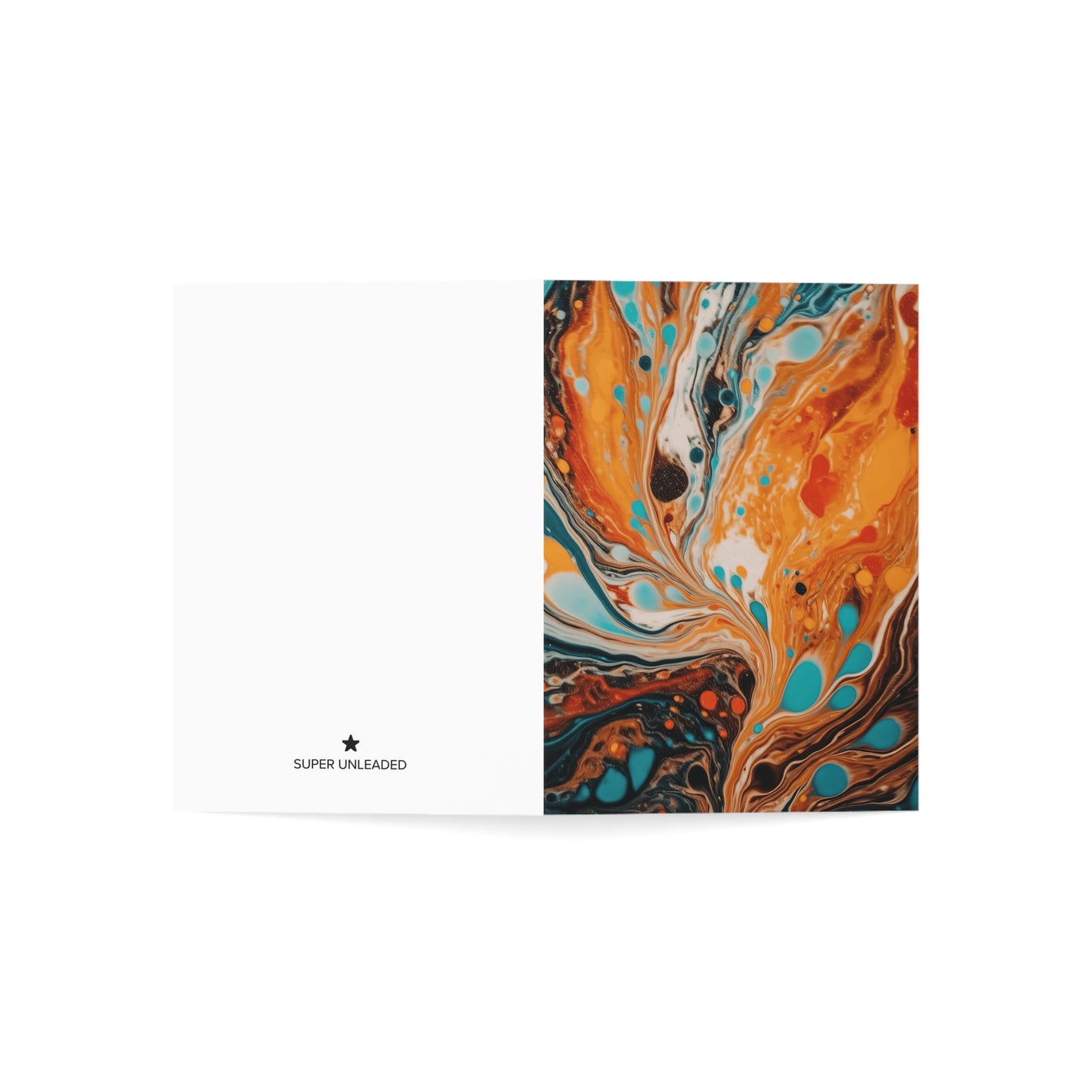 Colorful Flow — Blank Cards (Set of 10)