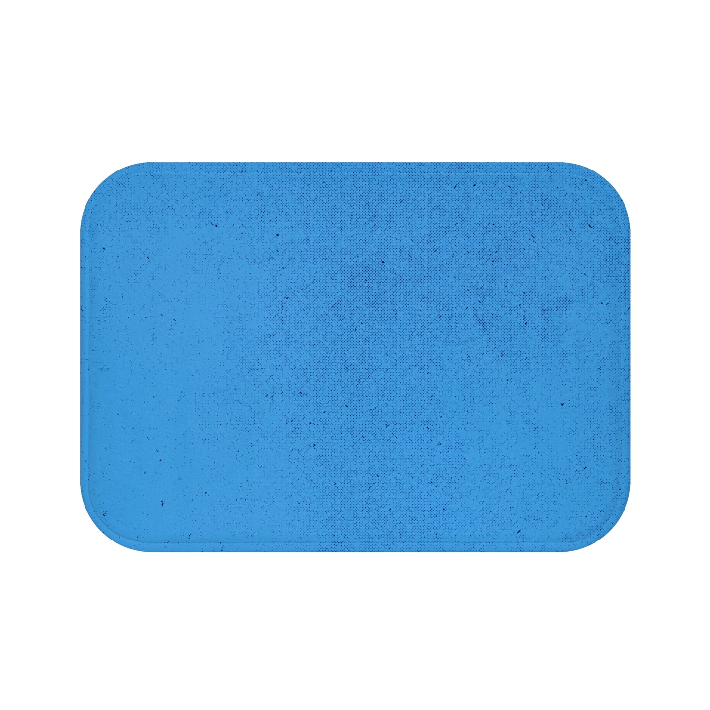 Dark Blue Distressed Bath Mat