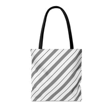 Load image into Gallery viewer, Diagonal Stripe Tote Bag
