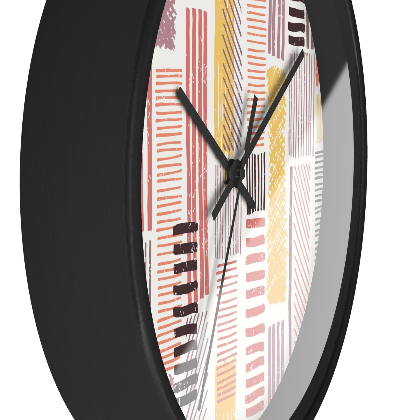 Abstract Lines Wall Clock