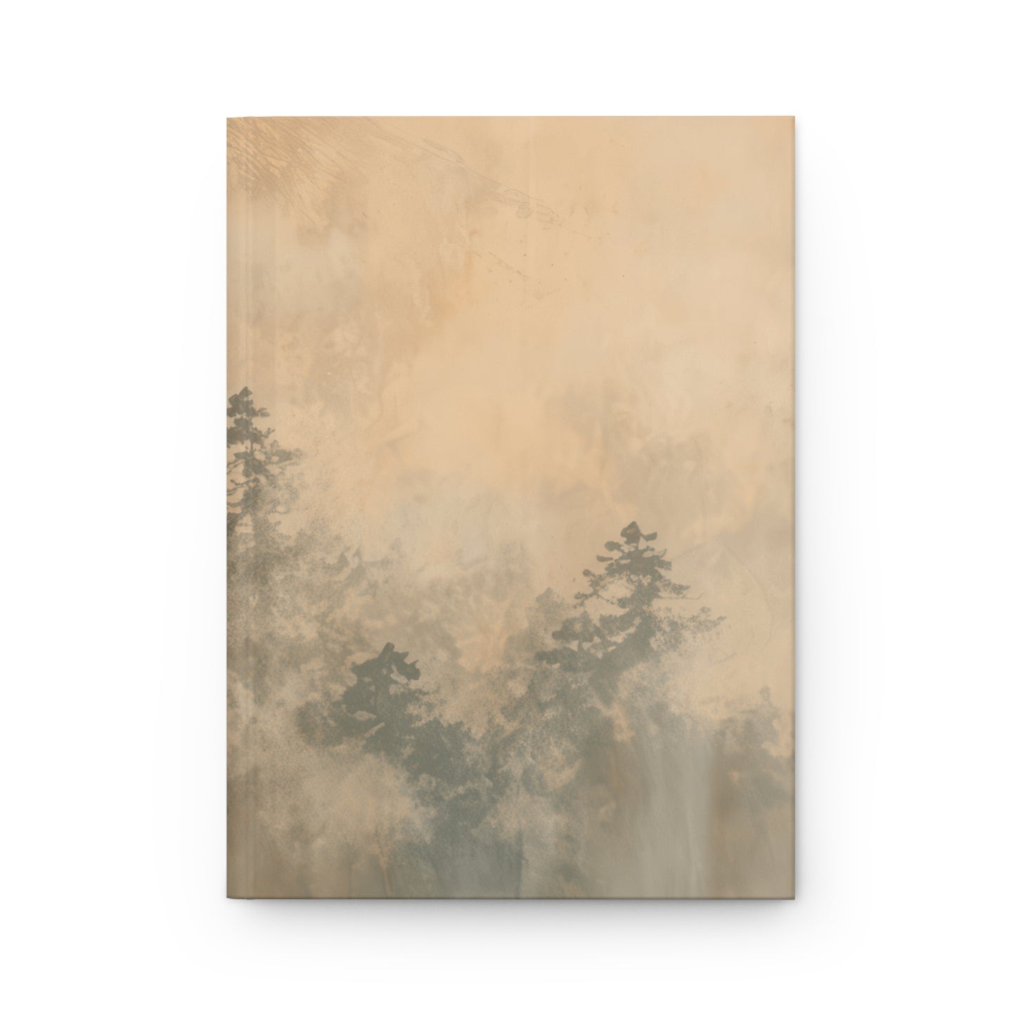 Forest Mist Lined Journal Notebook, Hardcover Journal for Work, School, Travel, 150 Pages, 5.75”x8”