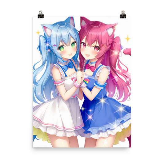 Anime Girls Poster