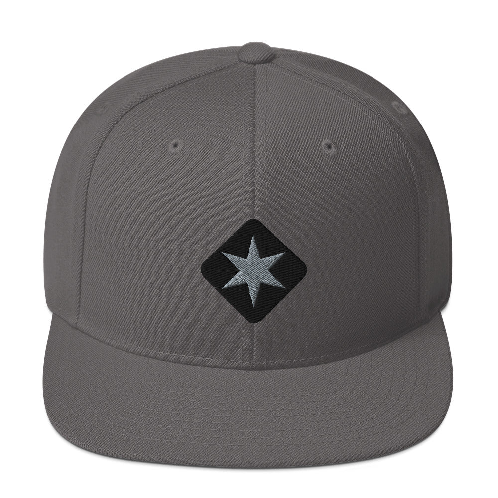 Puffy Star Logo Snapback Hat