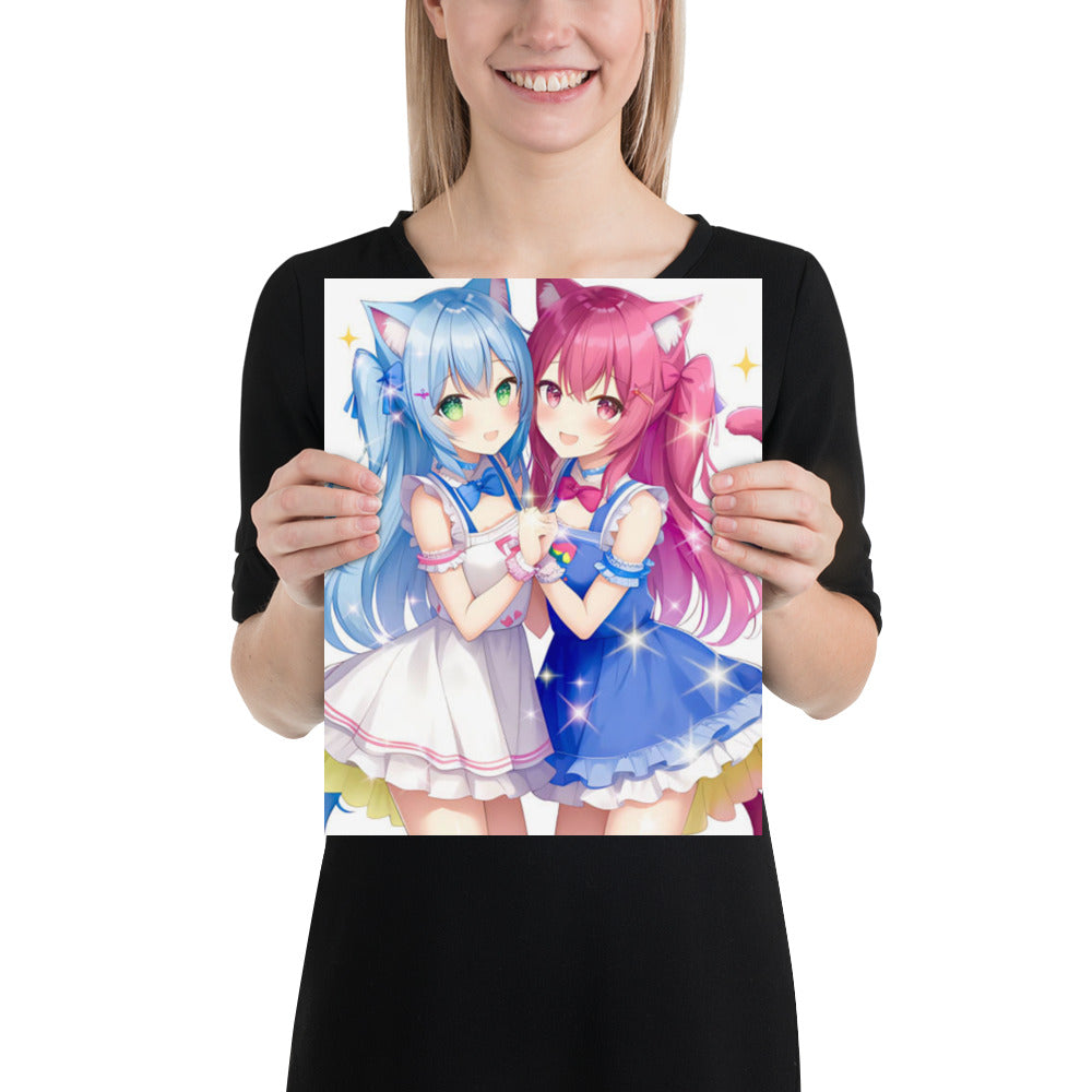 Anime Girls Poster