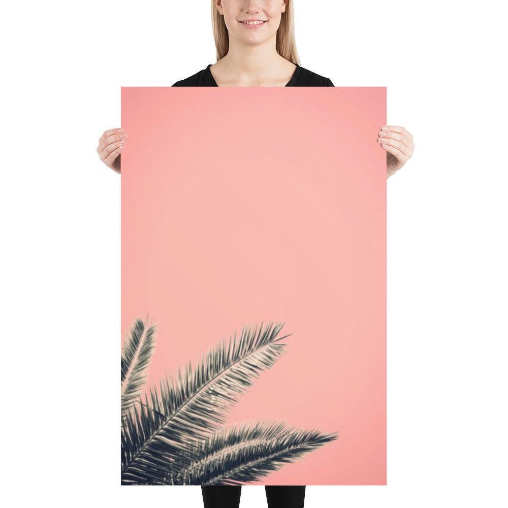Pink Summer Sky Poster