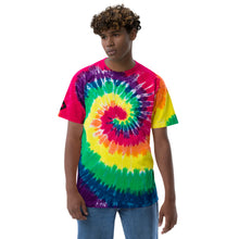 Load image into Gallery viewer, Rainbow Oversized Tie-dye T-shirt
