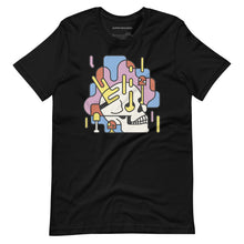 Load image into Gallery viewer, Colorful Abstract Skull T-shirt
