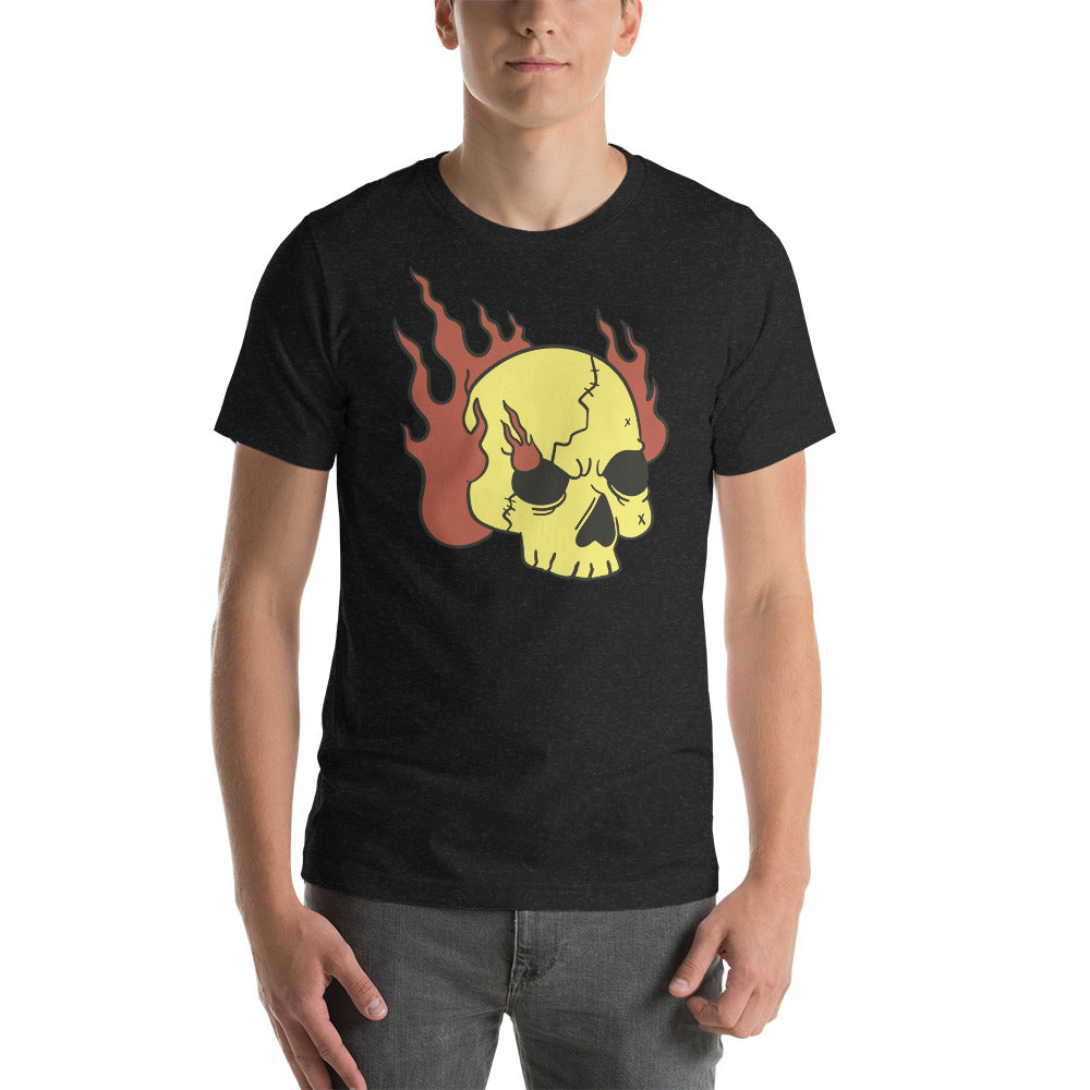 Flaming Skull T-shirt