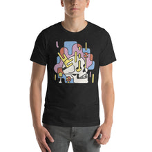 Load image into Gallery viewer, Colorful Abstract Skull T-shirt
