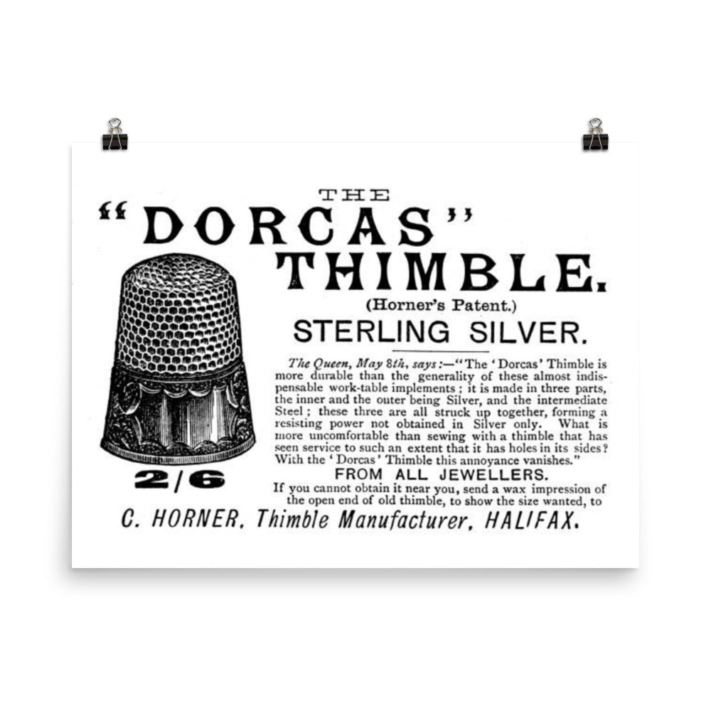 19th Century Advertisement Engraving