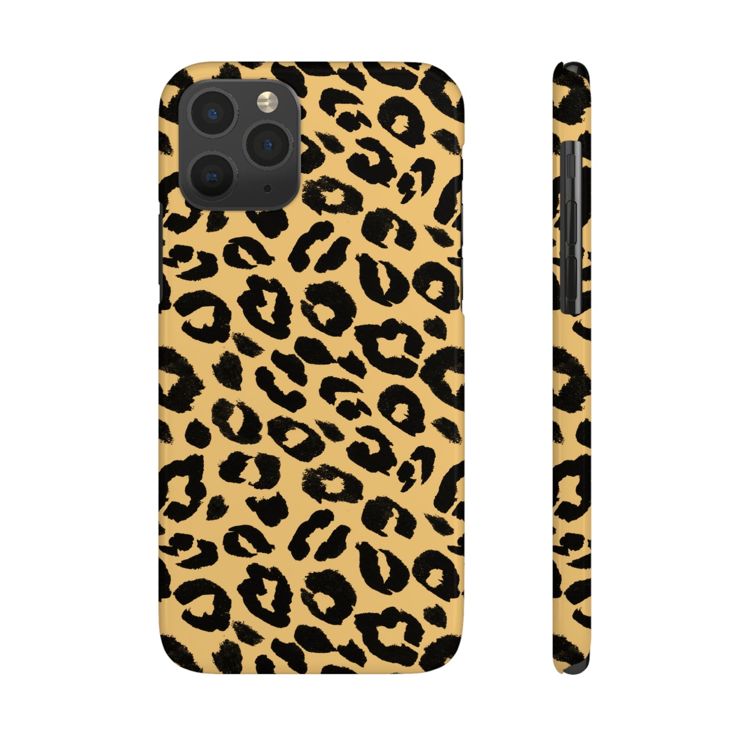 Leopard Print Slim iPhone Cases