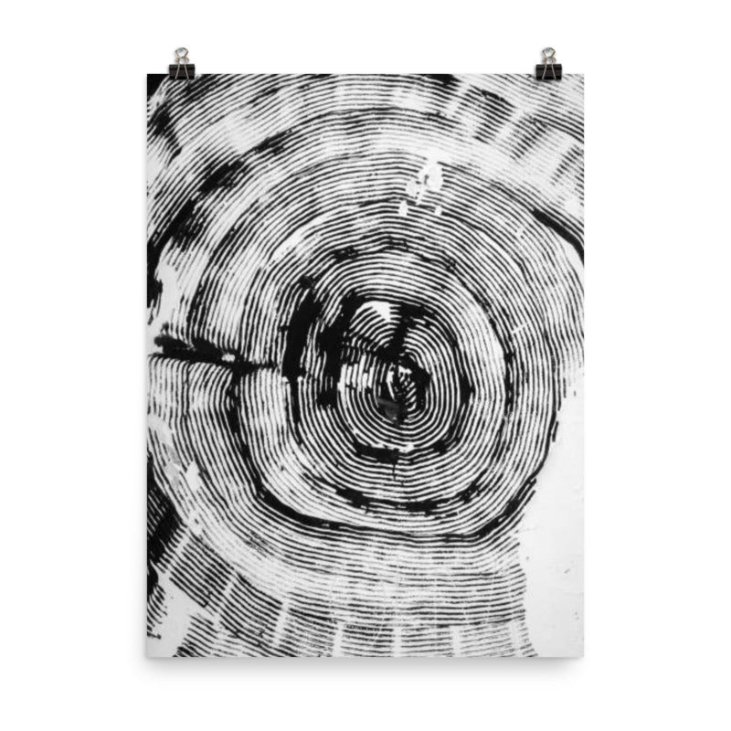 Abstract Circle Print