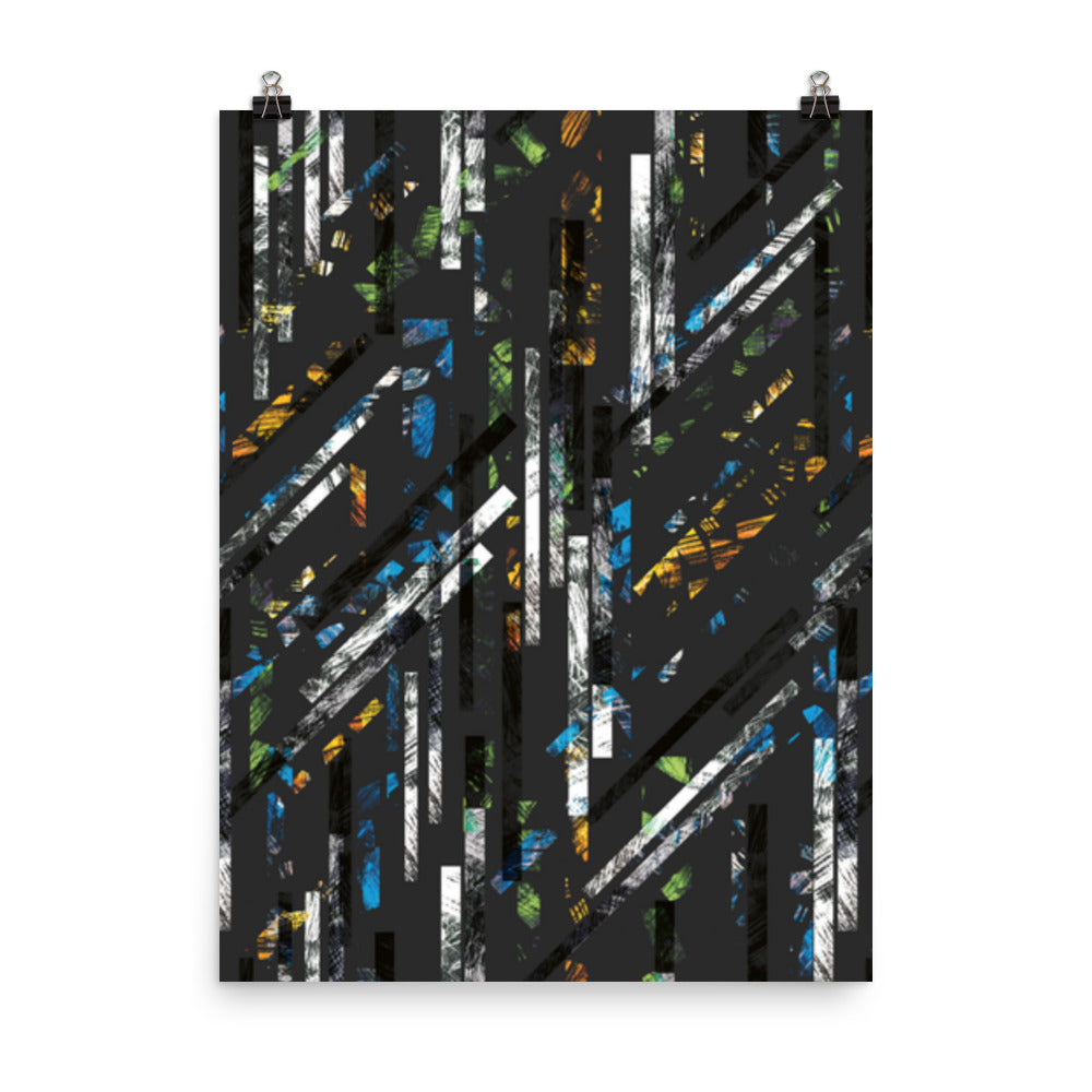 Abstract Stained Glass