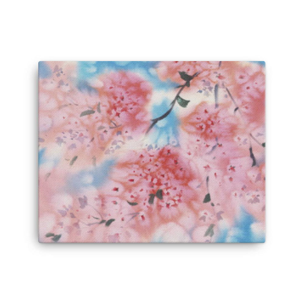 Dreamy Spring Flowers Canvas Print