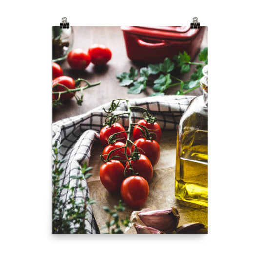 Cherry Tomatoes Olive Oil