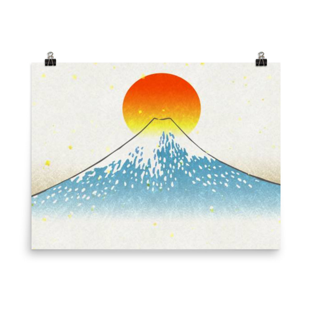 Classic Mount Fuji Poster