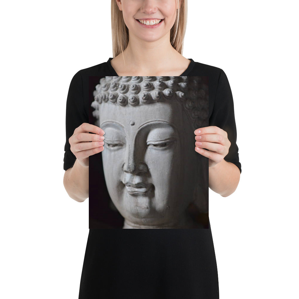 Indian Style Buddha Statue Poster