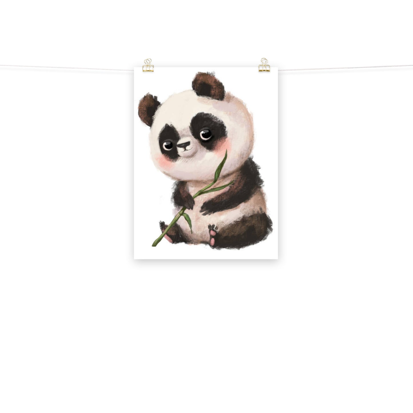 Cute Watercolor Panda