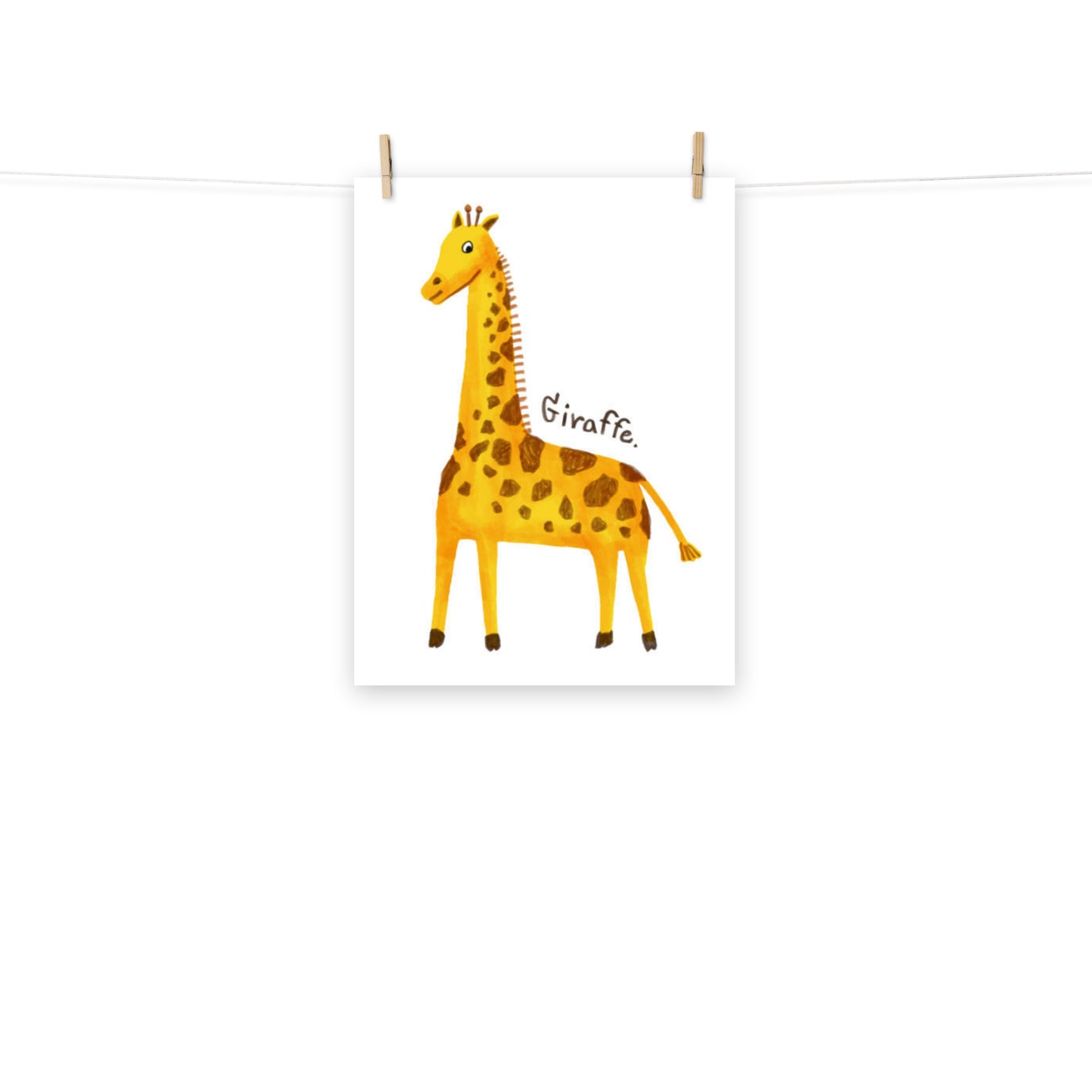 Cute Giraffe Poster