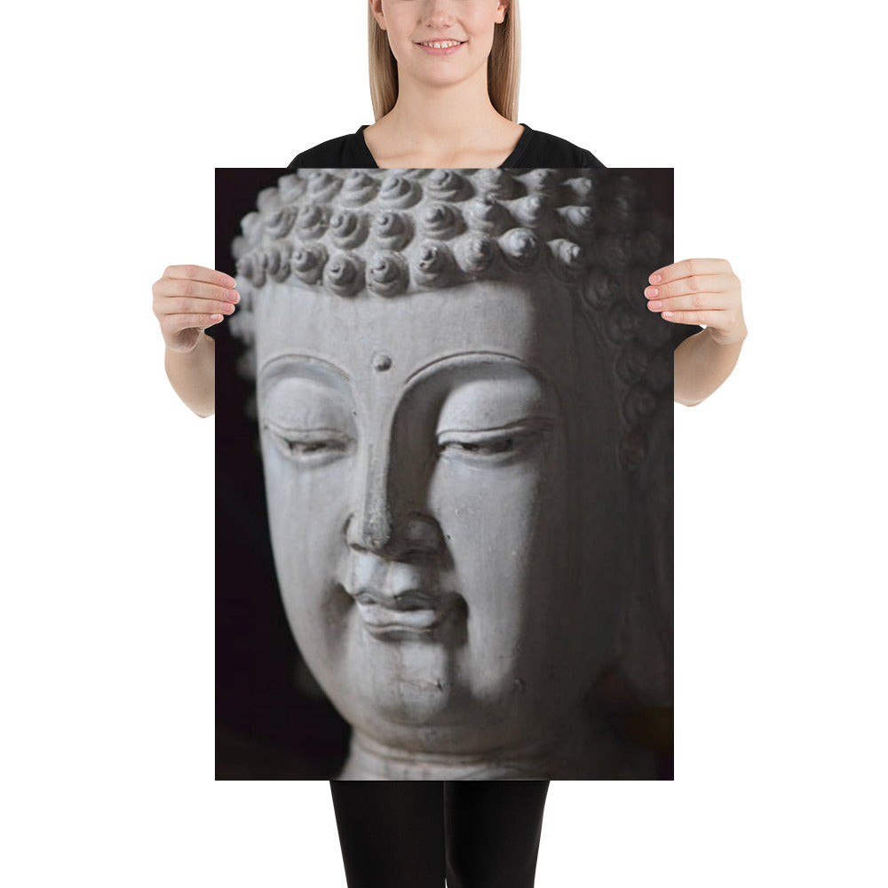 Indian Style Buddha Statue Poster