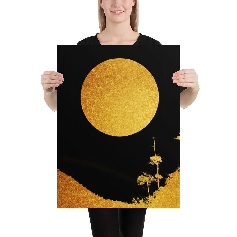 Gold Moon Poster
