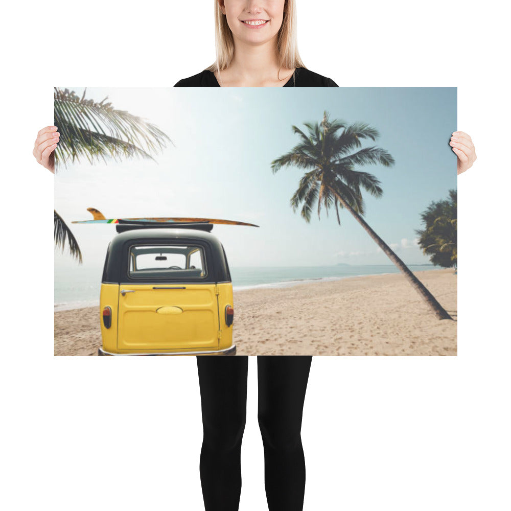Surf Van Poster