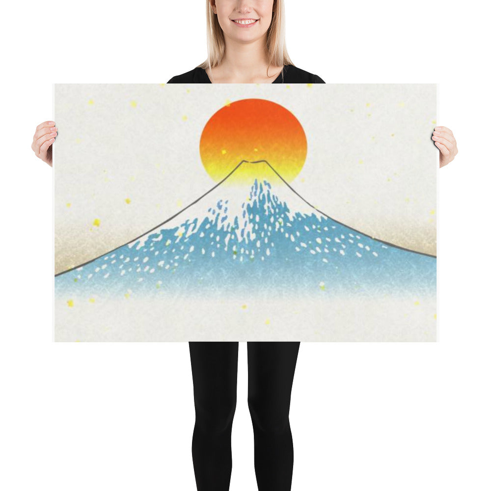 Classic Mount Fuji Poster
