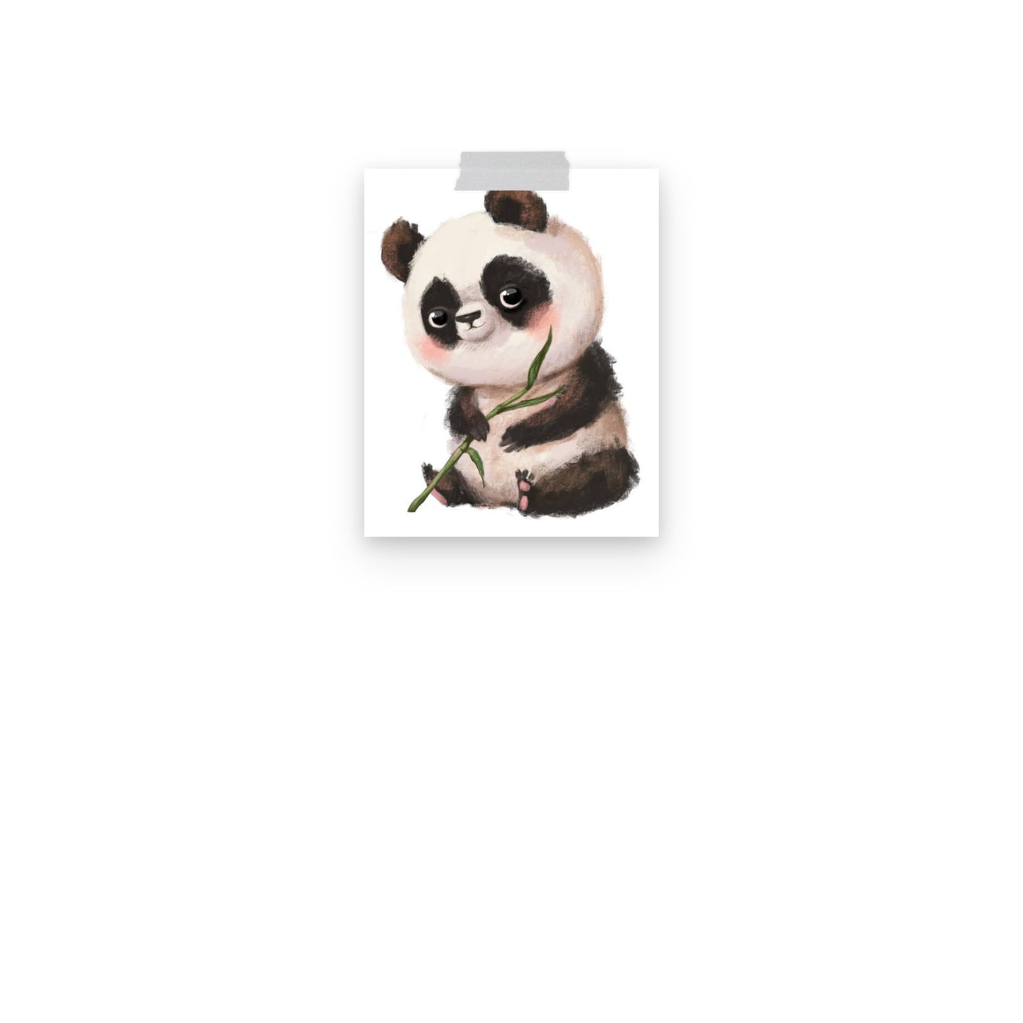 Cute Watercolor Panda